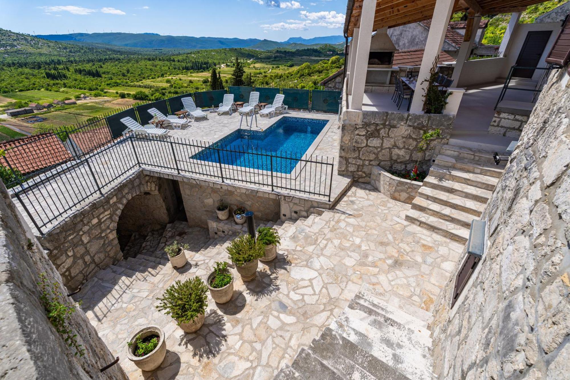 Private Pool Villa - Meditteranean Peace Slano Bagian luar foto