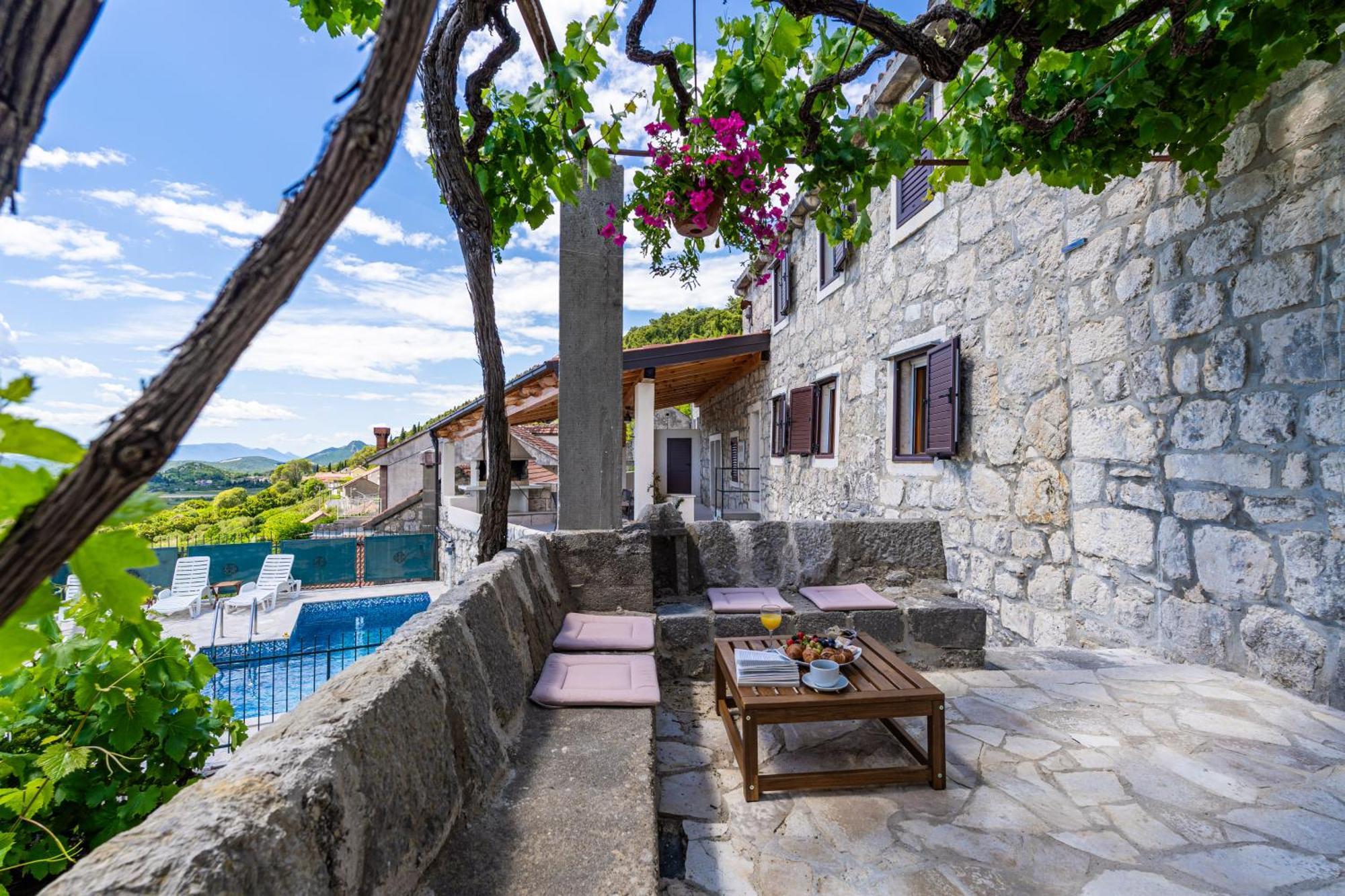 Private Pool Villa - Meditteranean Peace Slano Bagian luar foto