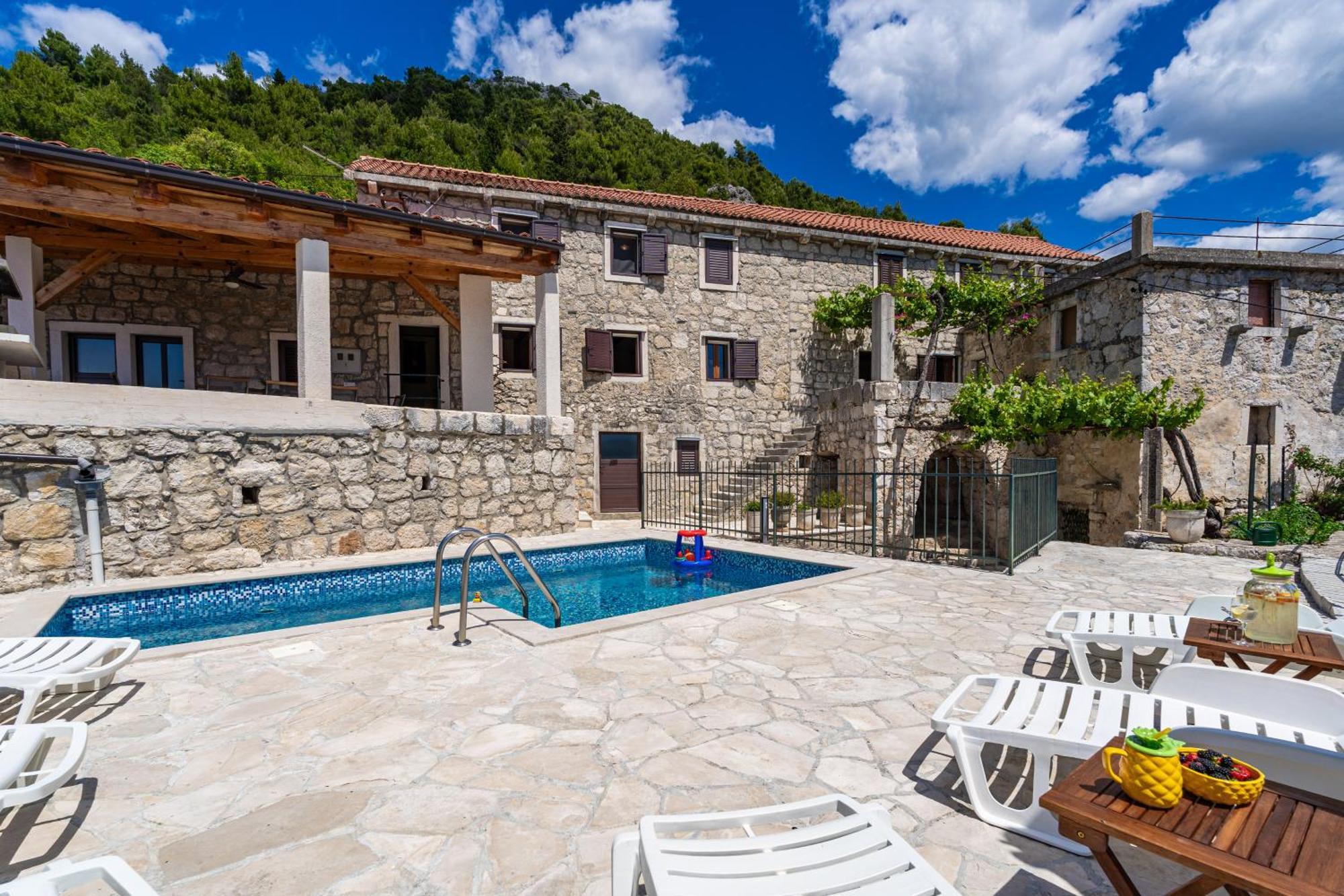 Private Pool Villa - Meditteranean Peace Slano Bagian luar foto