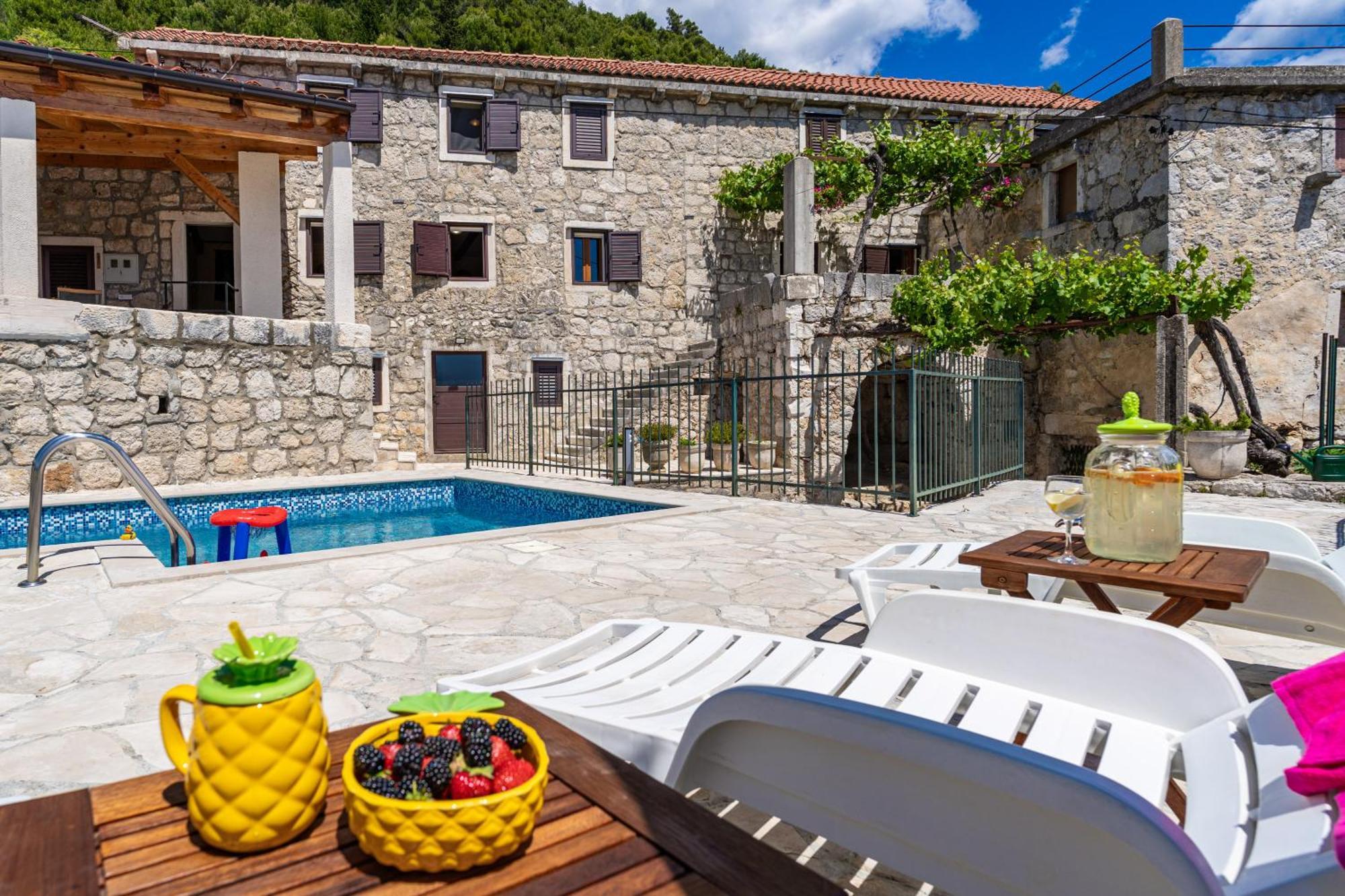Private Pool Villa - Meditteranean Peace Slano Bagian luar foto